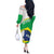 Brazil Jiujitsu Off The Shoulder Long Sleeve Dress BJJ 2024 Flag Vibes