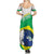 Brazil Jiujitsu Summer Maxi Dress BJJ 2024 Flag Vibes