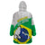 Brazil Jiujitsu Wearable Blanket Hoodie BJJ 2024 Flag Vibes