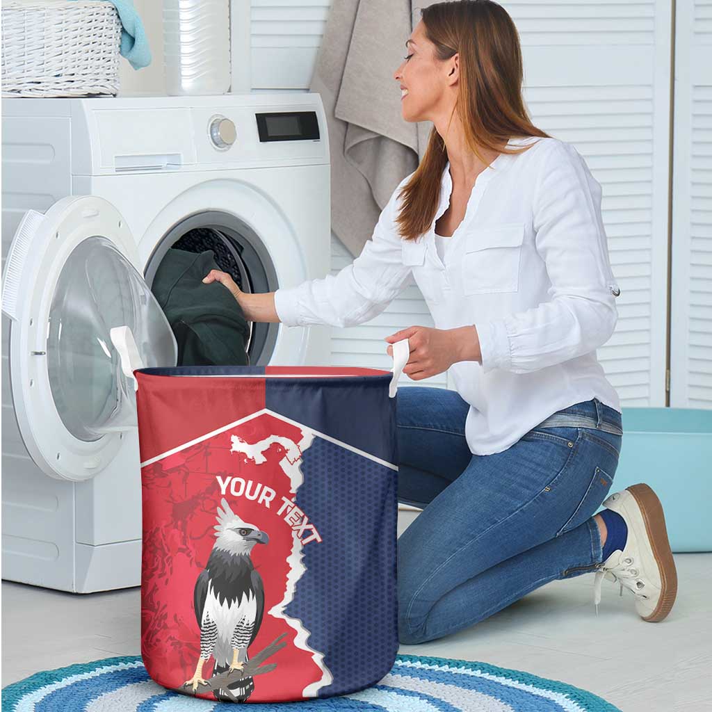 Panama 2026 Football Custom Laundry Basket Los Canaleros Harpy Eagle