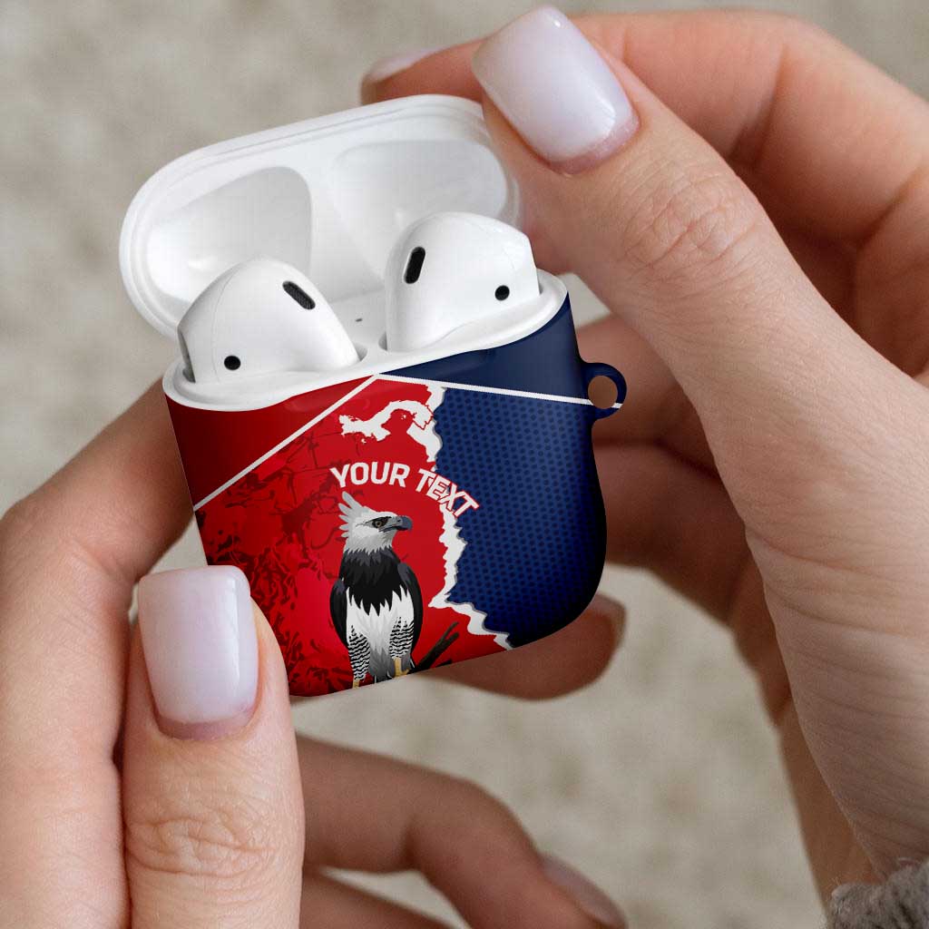 Panama 2026 Football Custom AirPods Case Los Canaleros Harpy Eagle