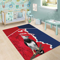 Panama 2026 Football Custom Area Rug Los Canaleros Harpy Eagle