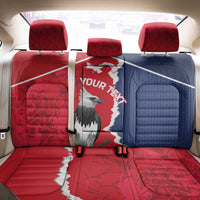 Panama 2026 Football Custom Back Car Seat Cover Los Canaleros Harpy Eagle