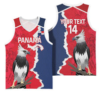Panama 2026 Football Custom Basketball Jersey Los Canaleros Harpy Eagle
