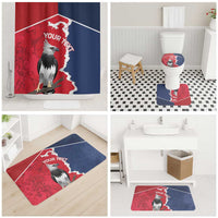 Panama 2026 Football Custom Bathroom Set Los Canaleros Harpy Eagle