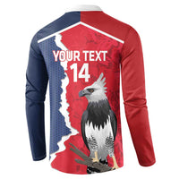 Panama 2026 Football Custom Button Sweatshirt Los Canaleros Harpy Eagle