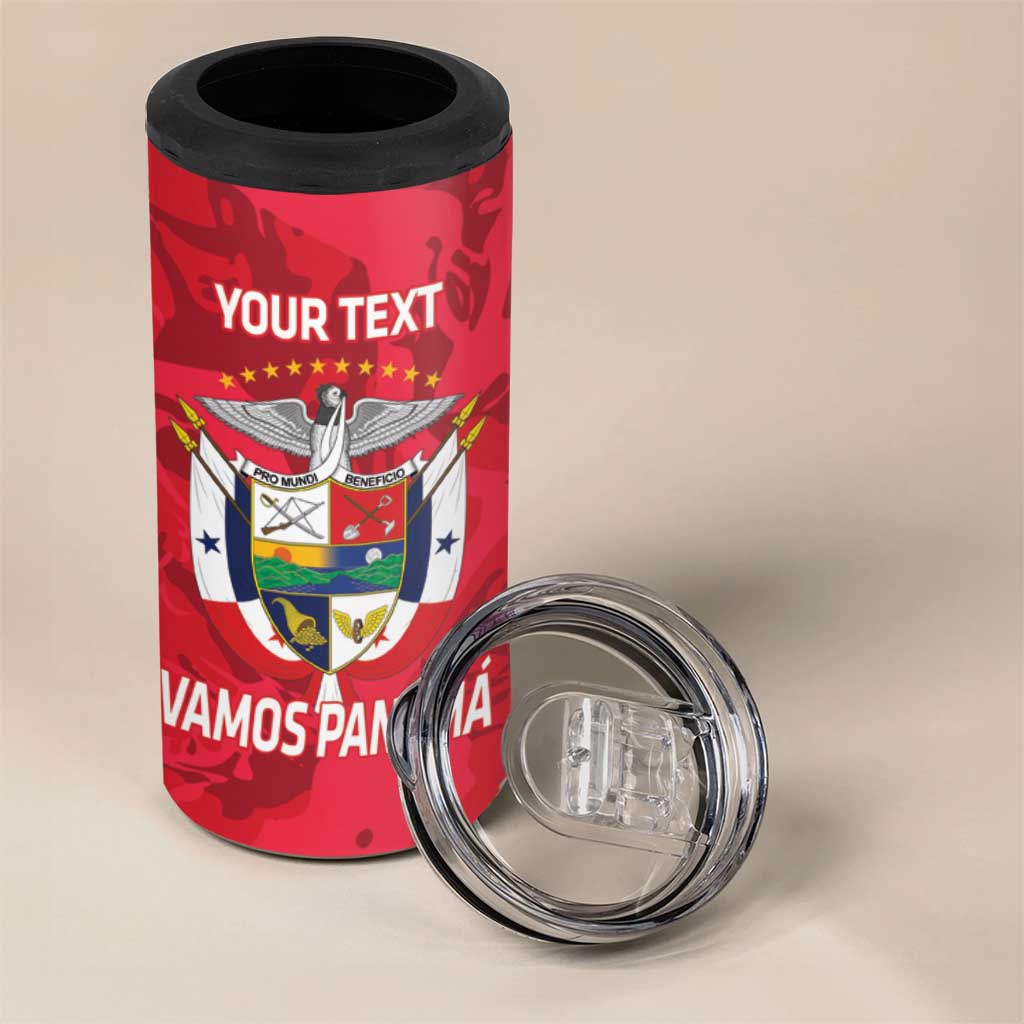 Panama 2026 Football Custom 4 in 1 Can Cooler Tumbler Los Canaleros Harpy Eagle