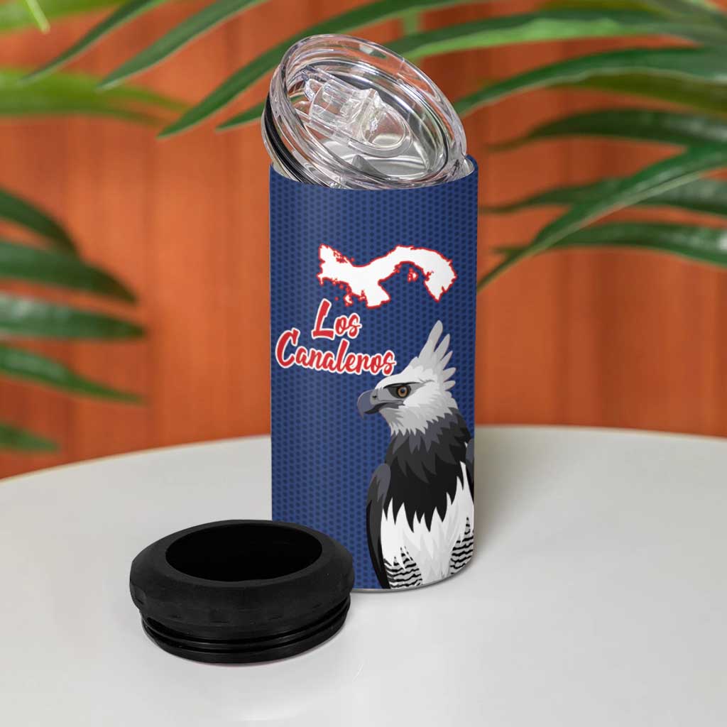 Panama 2026 Football Custom 4 in 1 Can Cooler Tumbler Los Canaleros Harpy Eagle