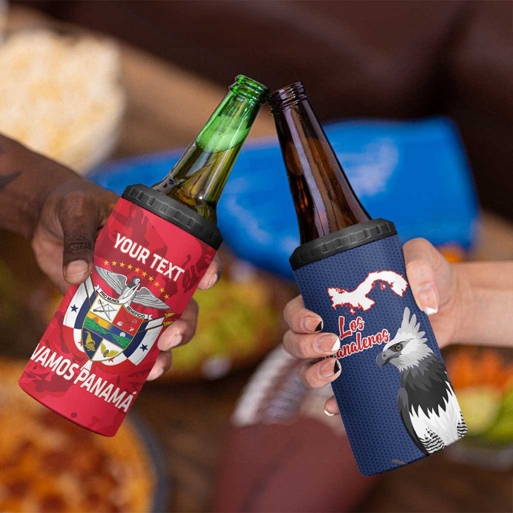 Panama 2026 Football Custom 4 in 1 Can Cooler Tumbler Los Canaleros Harpy Eagle
