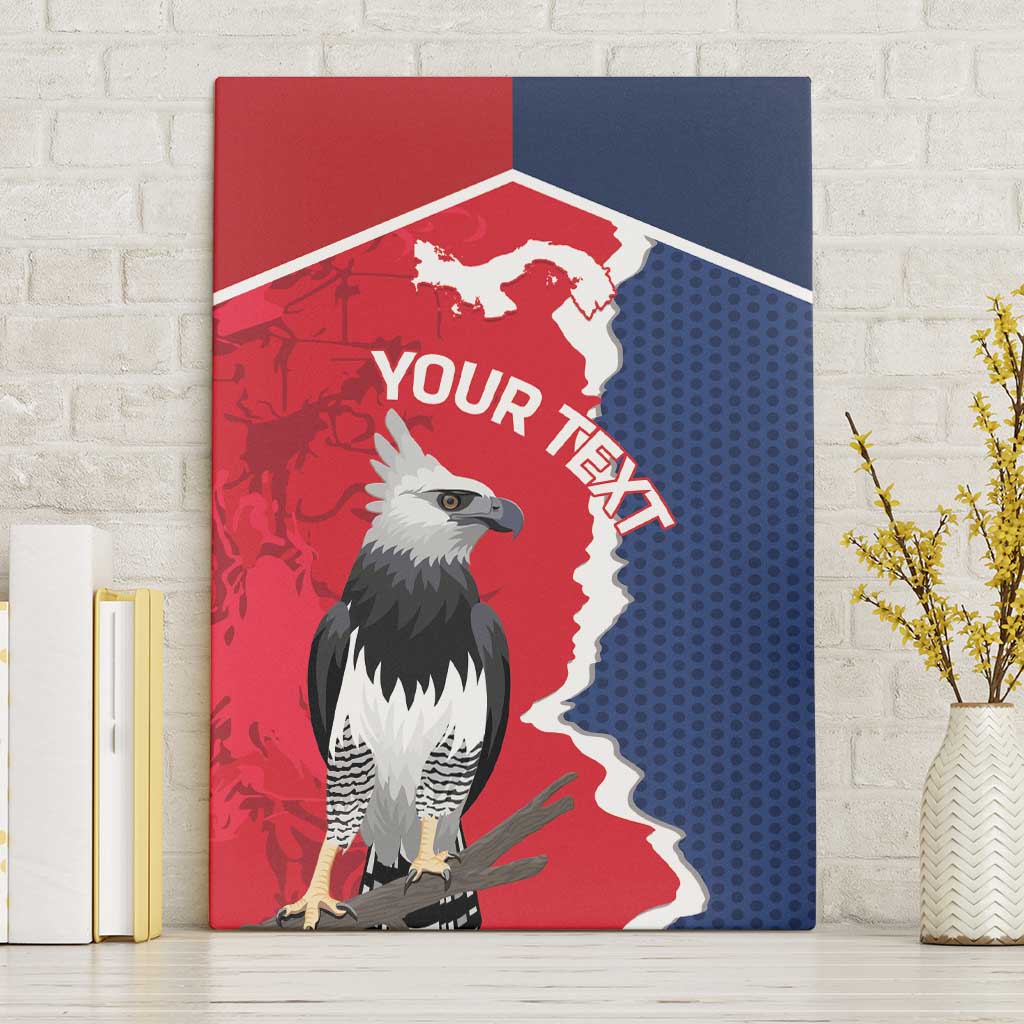 Panama 2026 Football Custom Canvas Wall Art Los Canaleros Harpy Eagle