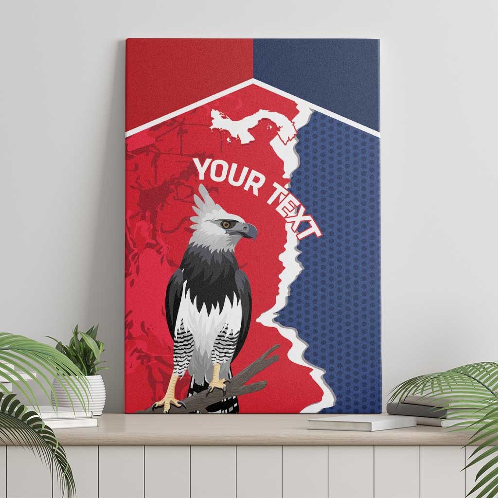 Panama 2026 Football Custom Canvas Wall Art Los Canaleros Harpy Eagle