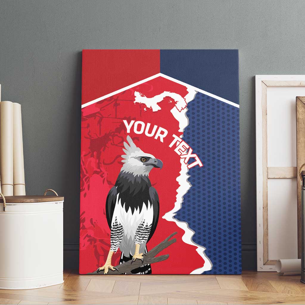 Panama 2026 Football Custom Canvas Wall Art Los Canaleros Harpy Eagle
