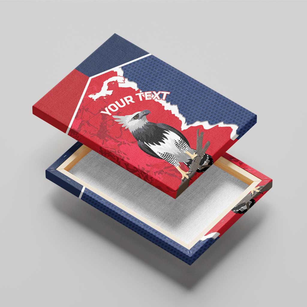 Panama 2026 Football Custom Canvas Wall Art Los Canaleros Harpy Eagle