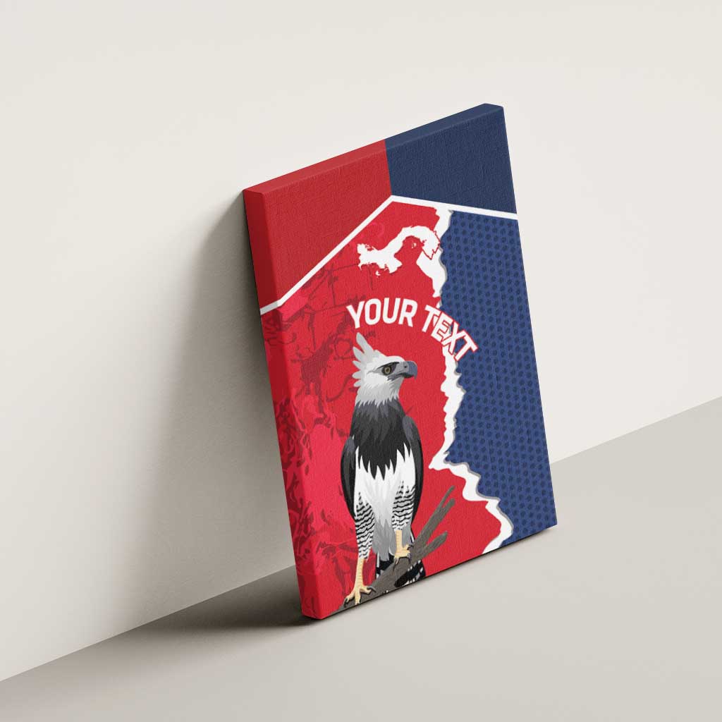 Panama 2026 Football Custom Canvas Wall Art Los Canaleros Harpy Eagle