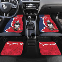 Panama 2026 Football Custom Car Mats Los Canaleros Harpy Eagle