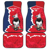 Panama 2026 Football Custom Car Mats Los Canaleros Harpy Eagle