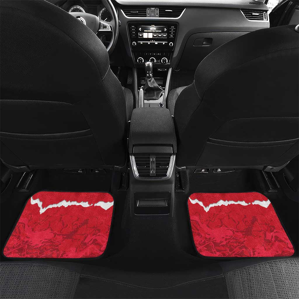 Panama 2026 Football Custom Car Mats Los Canaleros Harpy Eagle