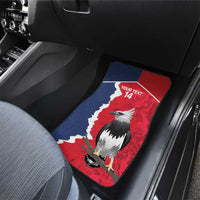 Panama 2026 Football Custom Car Mats Los Canaleros Harpy Eagle