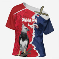 Panama 2026 Football Custom Cross Shoulder Shirt Los Canaleros Harpy Eagle