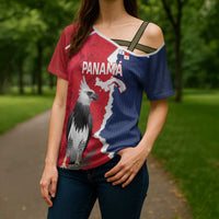 Panama 2026 Football Custom Cross Shoulder Shirt Los Canaleros Harpy Eagle