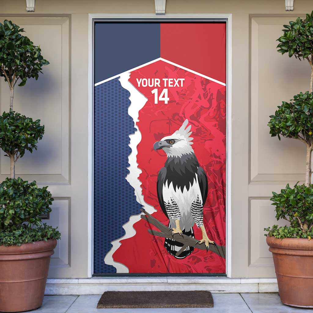 Panama 2026 Football Custom Door Cover Los Canaleros Harpy Eagle