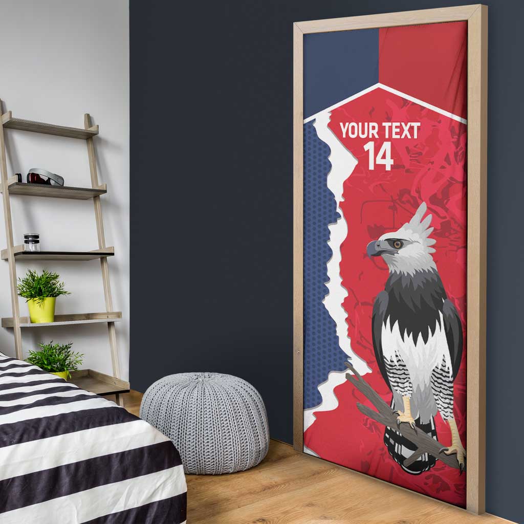 Panama 2026 Football Custom Door Cover Los Canaleros Harpy Eagle