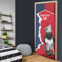 Panama 2026 Football Custom Door Cover Los Canaleros Harpy Eagle