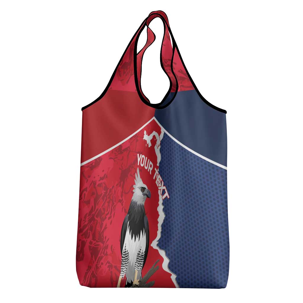 Panama 2026 Football Custom Grocery Bag Los Canaleros Harpy Eagle