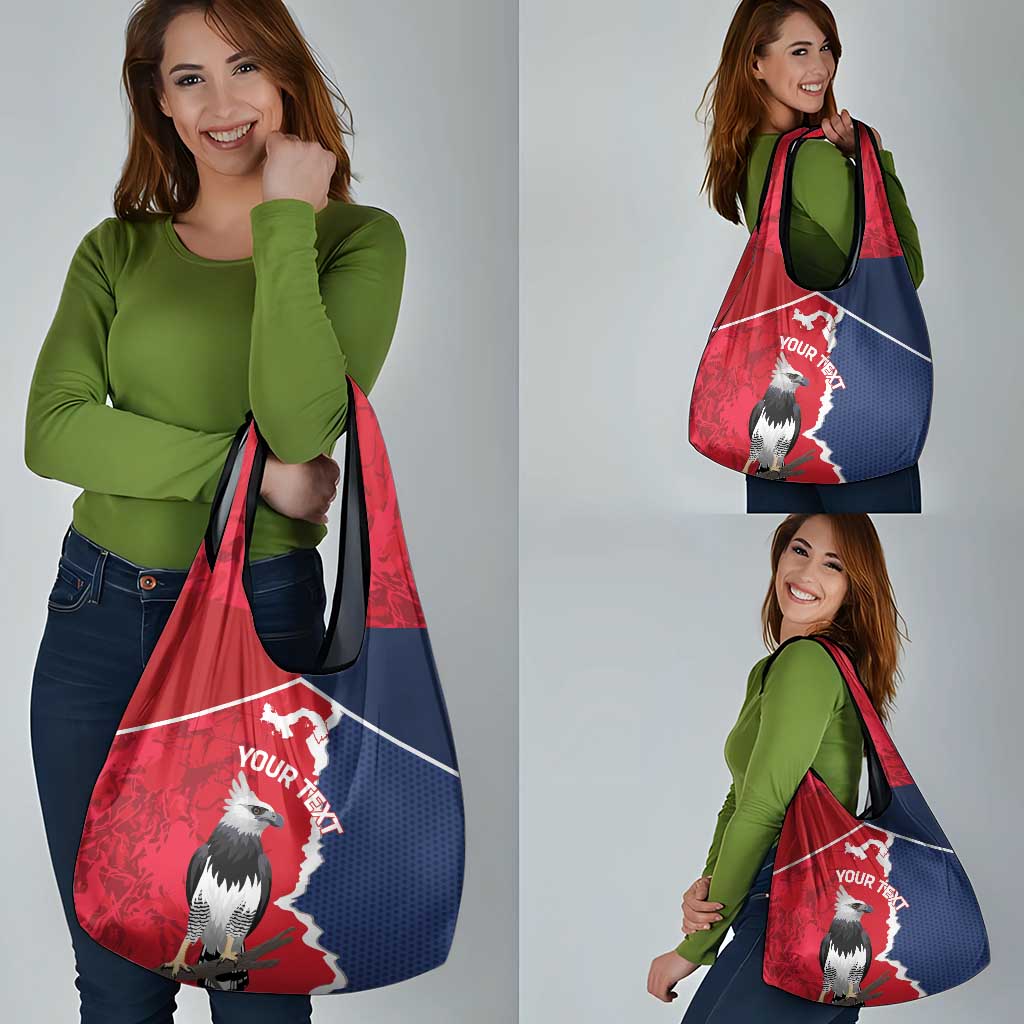 Panama 2026 Football Custom Grocery Bag Los Canaleros Harpy Eagle