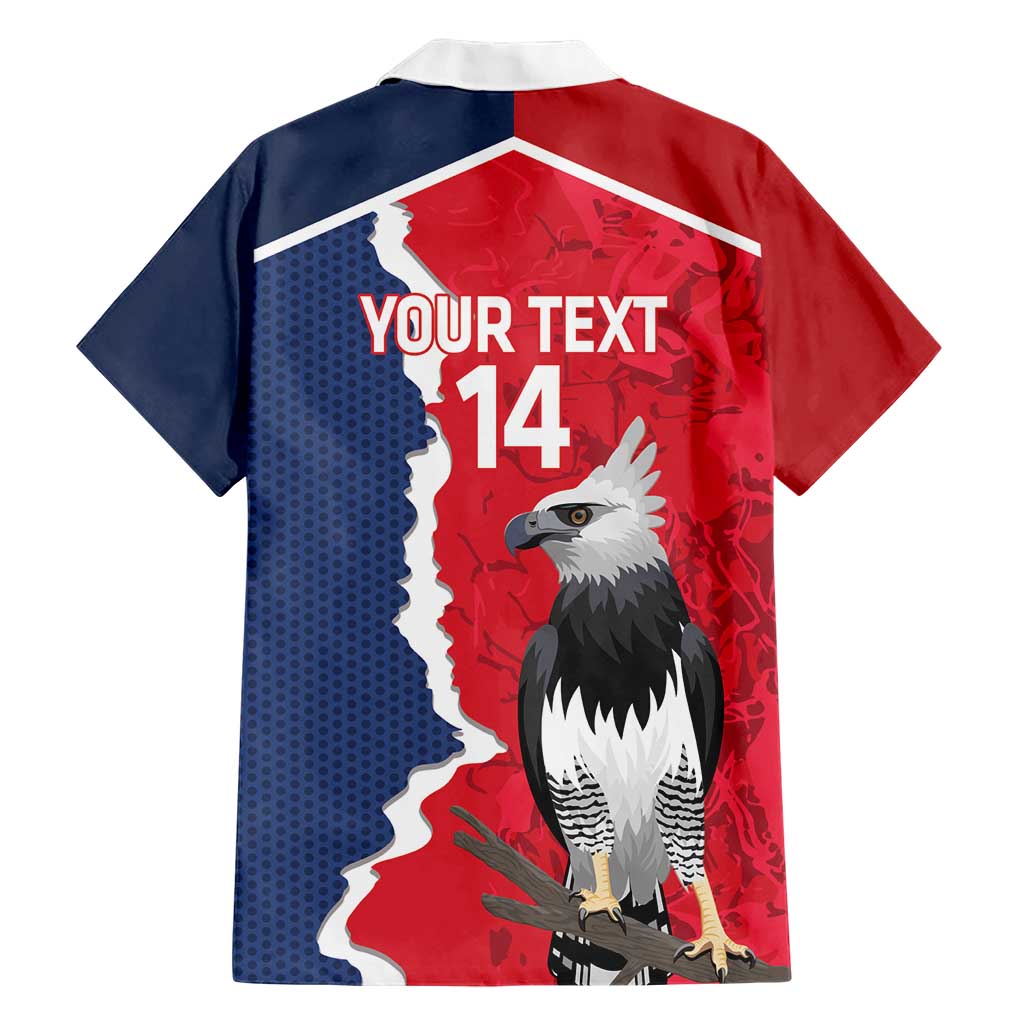 Panama 2026 Football Custom Hawaiian Shirt Los Canaleros Harpy Eagle