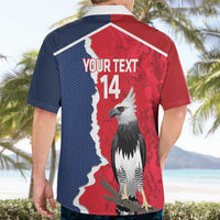 Panama 2026 Football Custom Hawaiian Shirt Los Canaleros Harpy Eagle