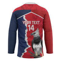 Panama 2026 Football Custom Hockey Jersey Los Canaleros Harpy Eagle