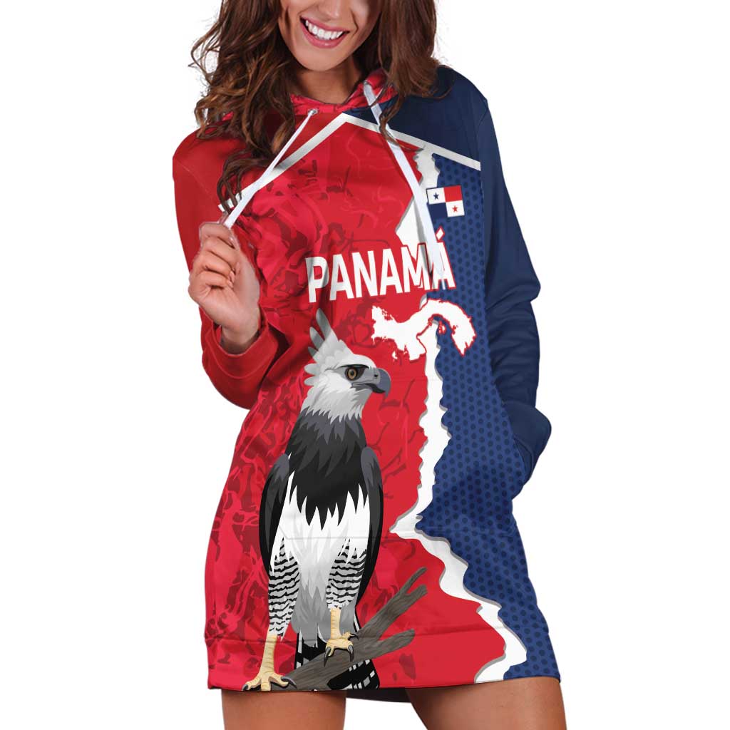 Panama 2026 Football Custom Hoodie Dress Los Canaleros Harpy Eagle
