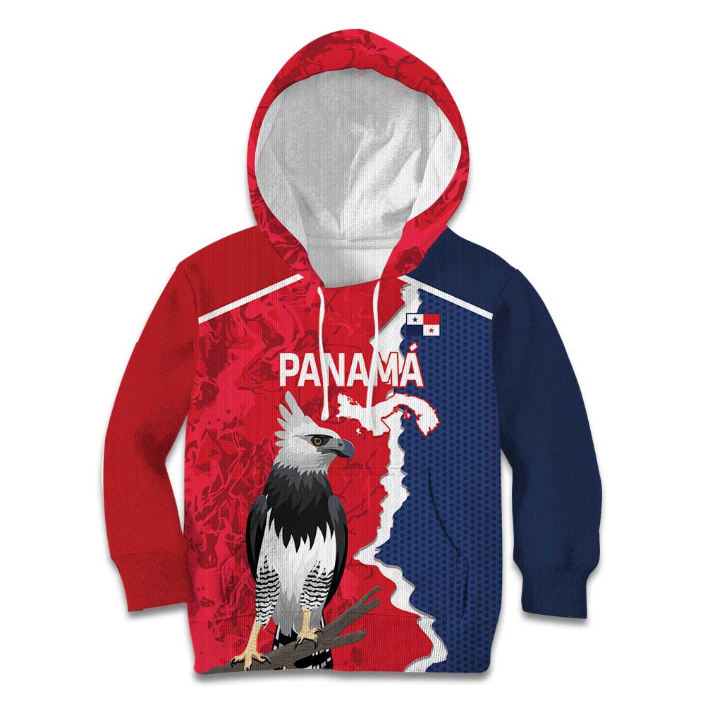 Panama 2026 Football Custom Kid Hoodie Los Canaleros Harpy Eagle