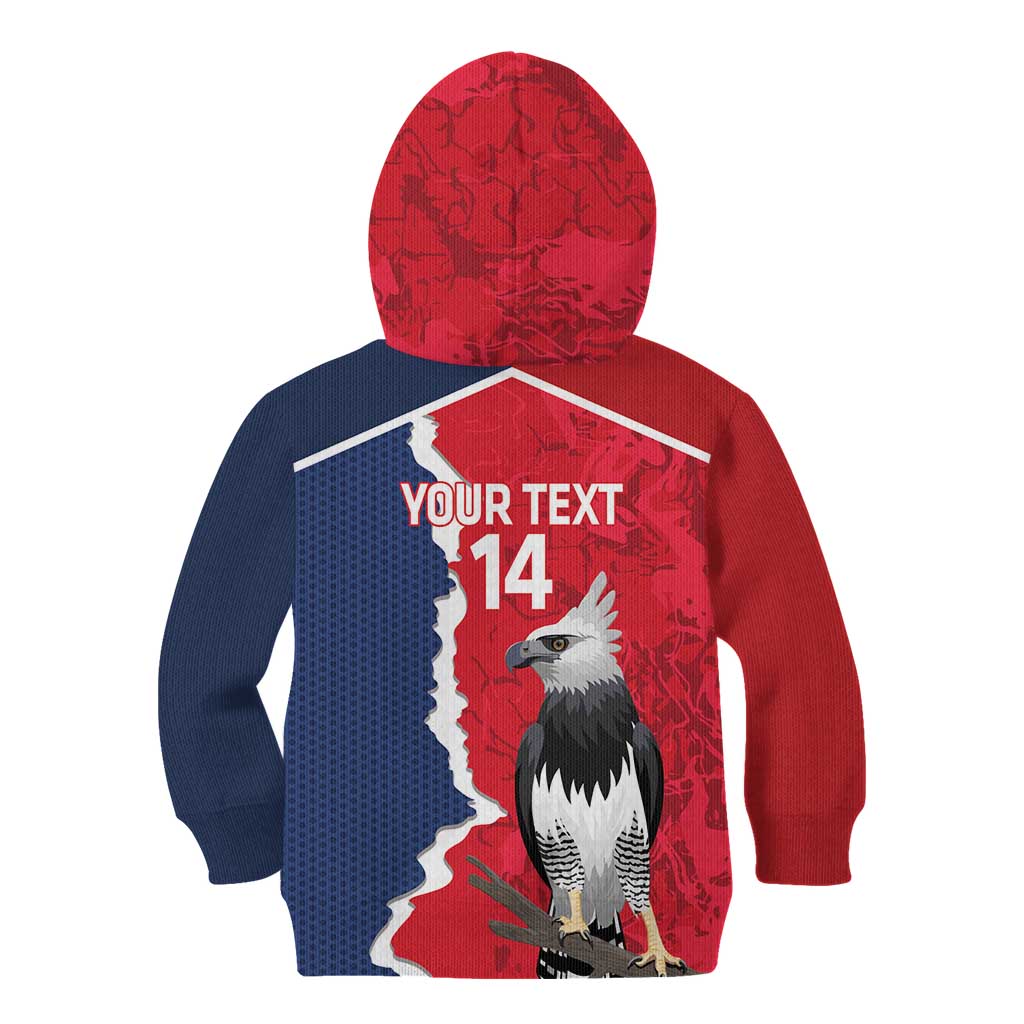 Panama 2026 Football Custom Kid Hoodie Los Canaleros Harpy Eagle