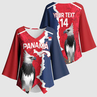 Panama 2026 Football Custom Kimono Sleeve Blouse Los Canaleros Harpy Eagle
