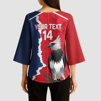 Panama 2026 Football Custom Kimono Sleeve Blouse Los Canaleros Harpy Eagle