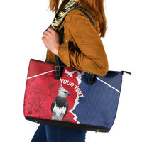 Panama 2026 Football Custom Leather Tote Bag Los Canaleros Harpy Eagle