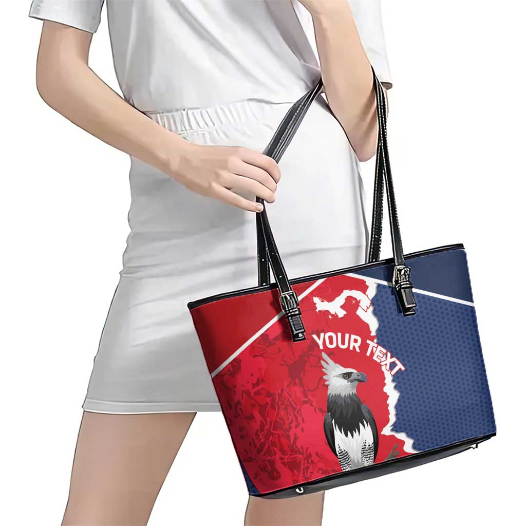 Panama 2026 Football Custom Leather Tote Bag Los Canaleros Harpy Eagle