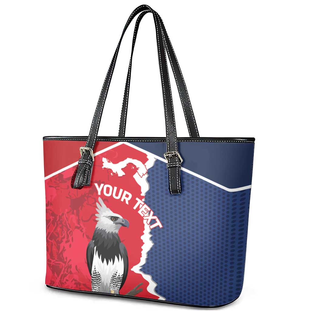 Panama 2026 Football Custom Leather Tote Bag Los Canaleros Harpy Eagle