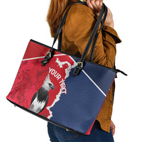 Panama 2026 Football Custom Leather Tote Bag Los Canaleros Harpy Eagle