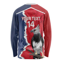 Panama 2026 Football Custom Long Sleeve Shirt Los Canaleros Harpy Eagle