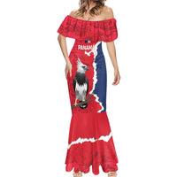 Panama 2026 Football Custom Mermaid Dress Los Canaleros Harpy Eagle