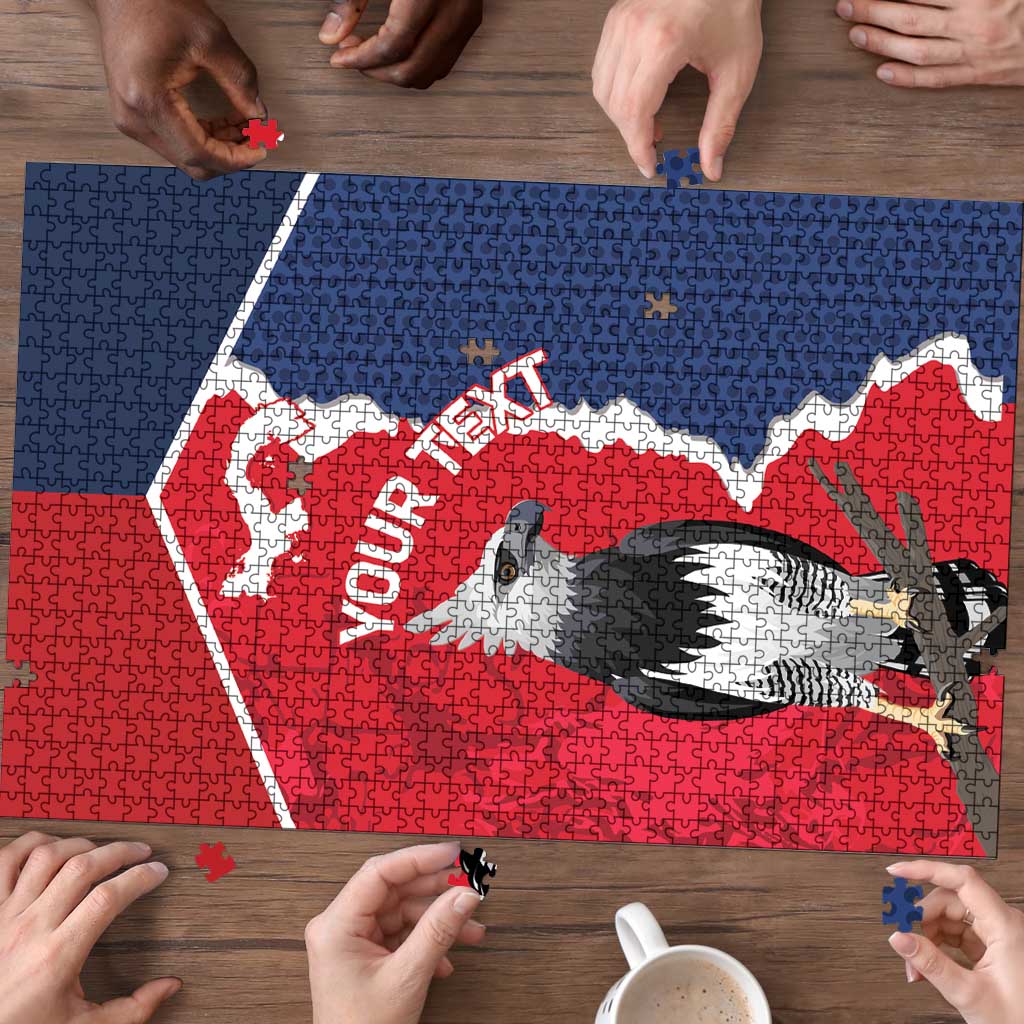 Panama 2026 Football Custom Puzzle Los Canaleros Harpy Eagle
