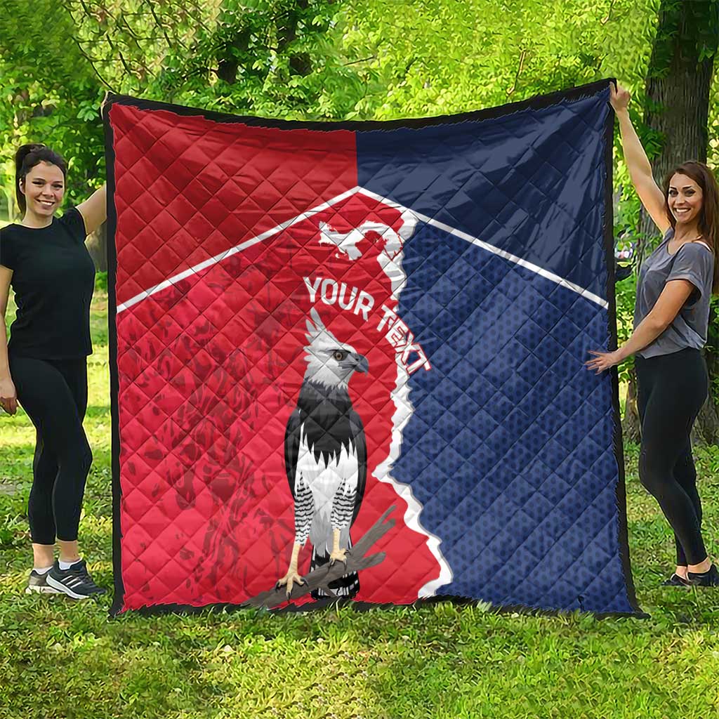 Panama 2026 Football Custom Quilt Los Canaleros Harpy Eagle