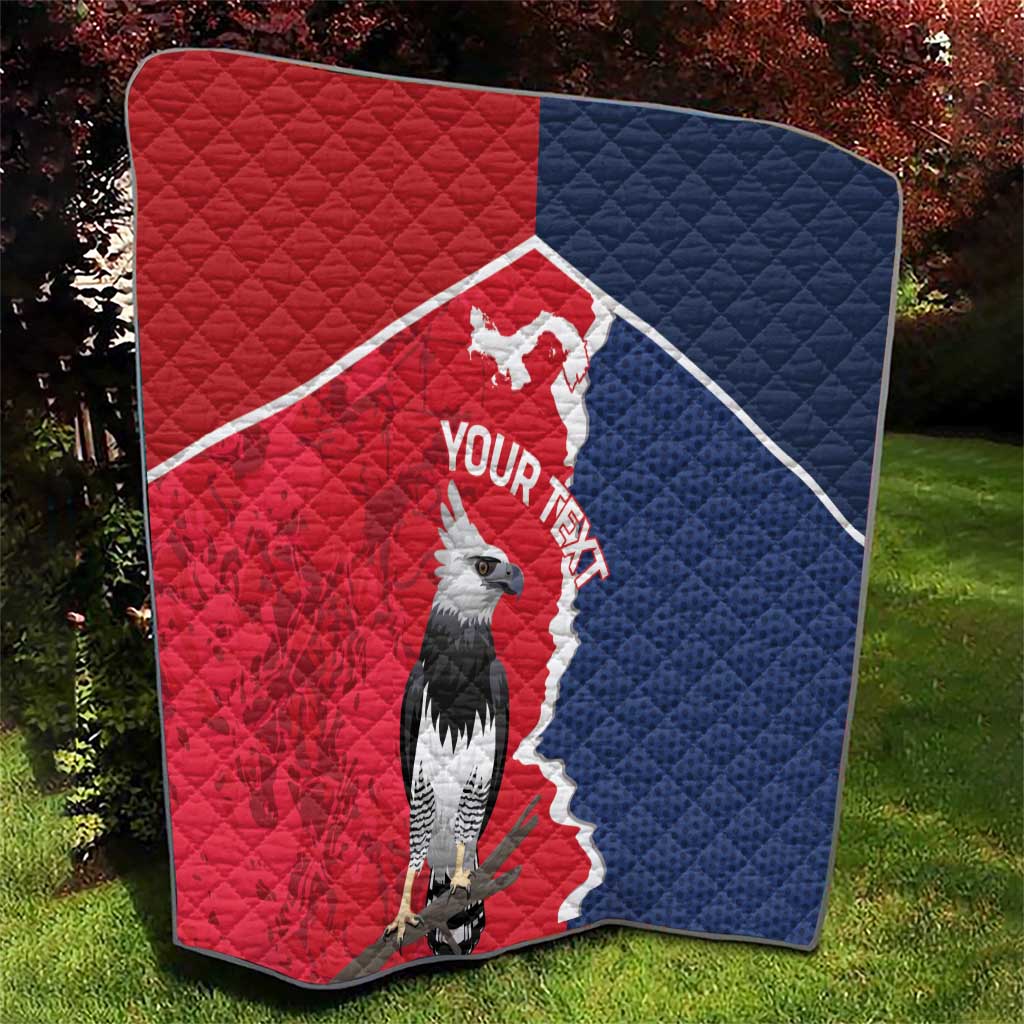 Panama 2026 Football Custom Quilt Los Canaleros Harpy Eagle