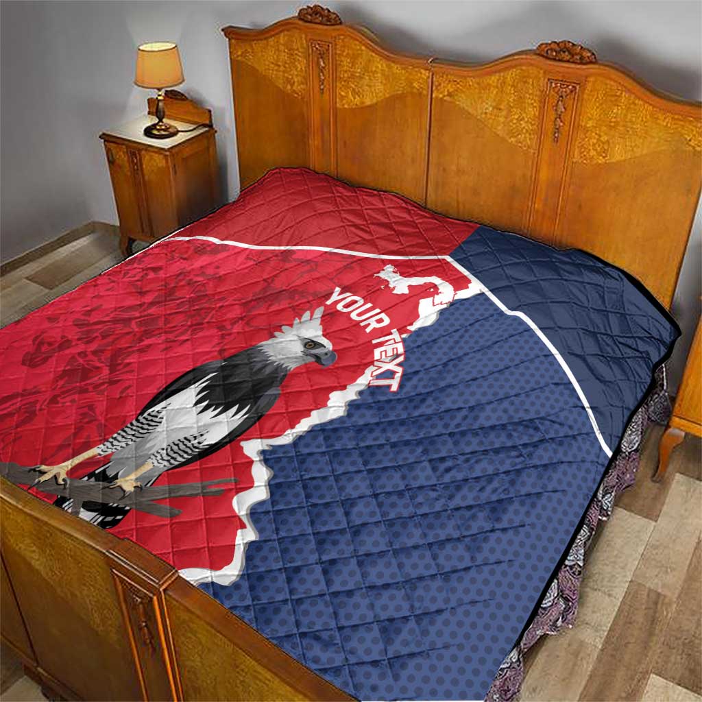 Panama 2026 Football Custom Quilt Los Canaleros Harpy Eagle