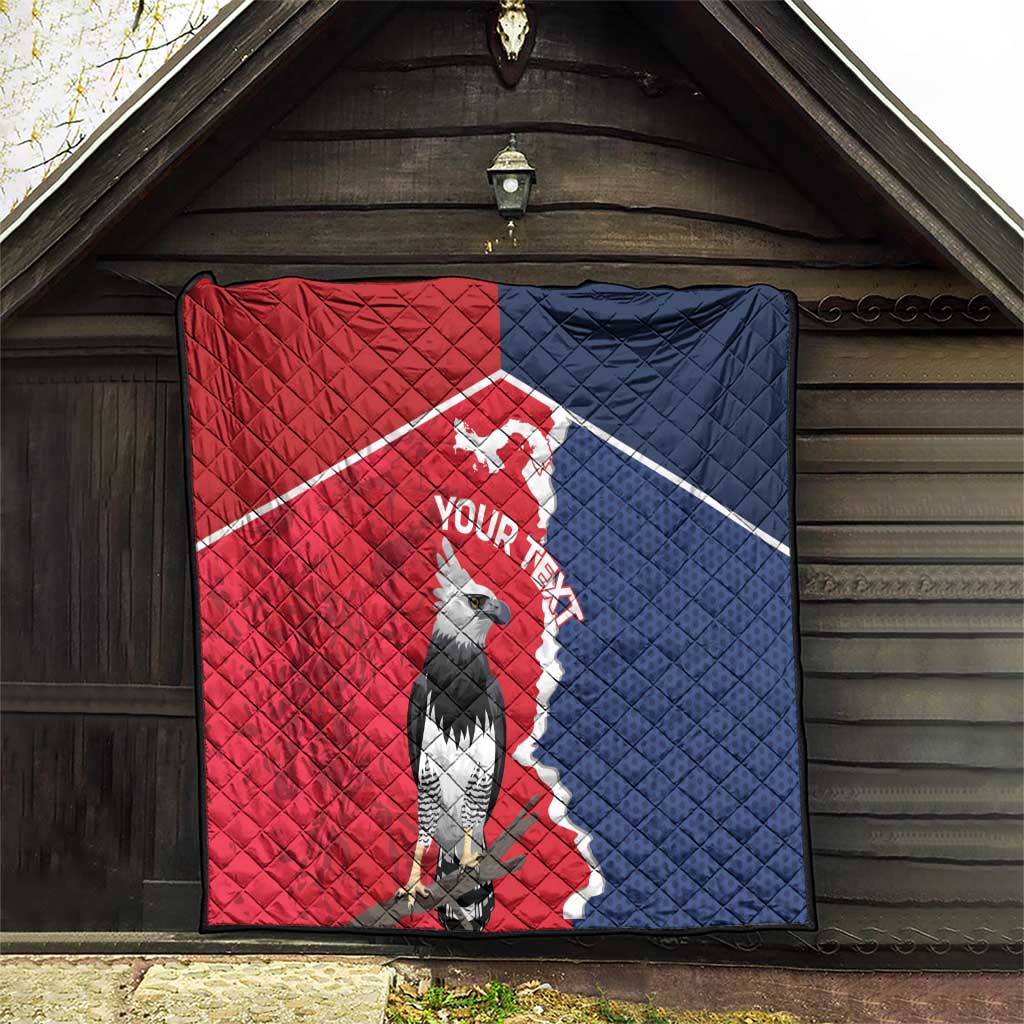 Panama 2026 Football Custom Quilt Los Canaleros Harpy Eagle