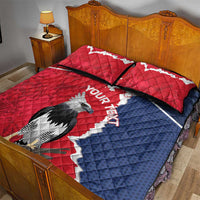 Panama 2026 Football Custom Quilt Bed Set Los Canaleros Harpy Eagle