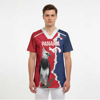 Panama 2026 Football Custom Scrub Top Los Canaleros Harpy Eagle